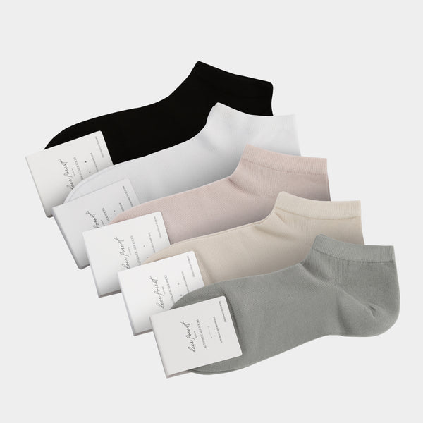 Deerforest šilkinės kojinės (5 vnt. rinkinys)