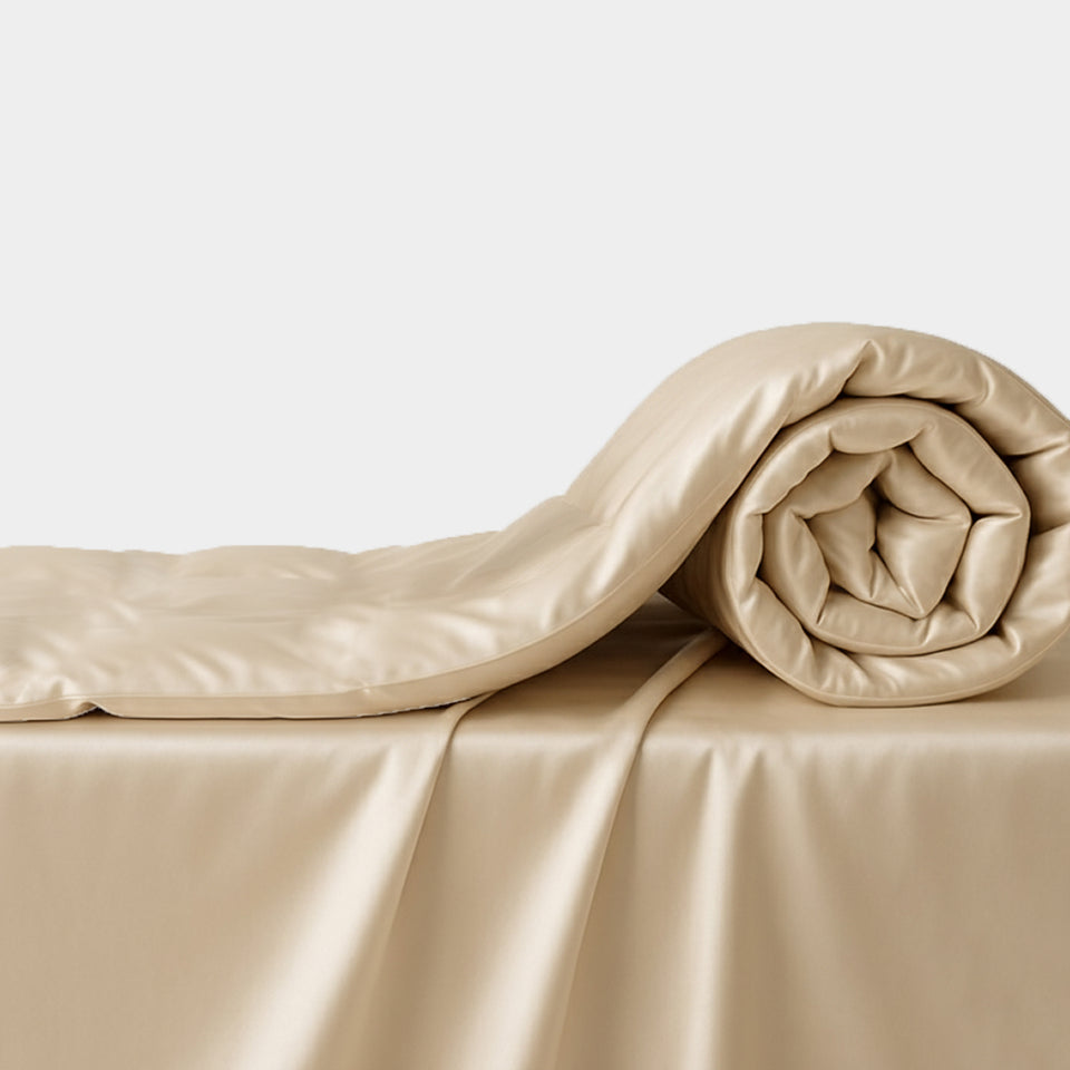 Eukalipto patalynės komplektas - Šampano